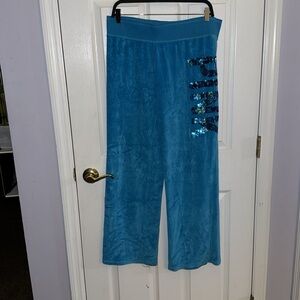 PINK Victoria's Secret Blue Pants